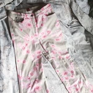 Olsen, Pink Rose, Khaki Pants, Trousers